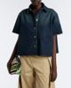 Loewe Loewe Double L asymmetric denim shirt - 2