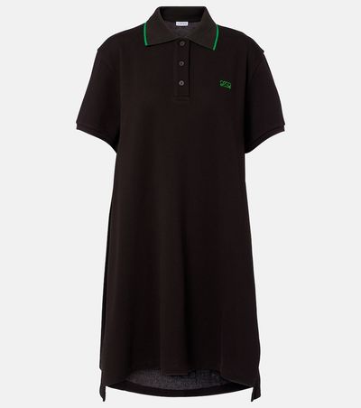 Loewe Loewe Double L cotton polo piquÃ© dress