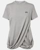 Loewe Loewe Double L draped cotton jersey T-shirt - 1