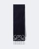 Loewe Loewe Double L jacquard silk and cashmere scarf - 1