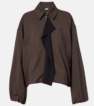 Loewe Loewe Double L paneled blouson jacket