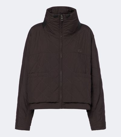 Loewe Loewe Double L quilted cropped jacket
