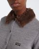 Loewe Loewe Double L ribbed-knit wool cardigan - 3