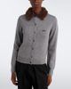 Loewe Loewe Double L ribbed-knit wool cardigan - 5