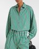Loewe Loewe Double L striped cotton poplin shirt - 2