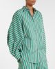 Loewe Loewe Double L striped cotton poplin shirt - 5