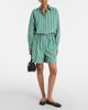 Loewe Loewe Double L striped cotton poplin shirt - 7
