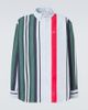 Loewe Loewe Double L striped cotton twill shirt - 1