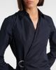 Loewe Loewe Draped cotton wrap dress - 4