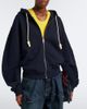 Loewe Loewe Flamenco cotton fleece zip-up hoodie - 2