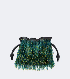 Loewe Loewe Flamenco Mini beaded leather clutch