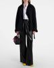 Loewe Loewe Gathered leather wide-leg pants - 2