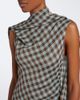 Loewe Loewe Gingham asymmetric crÃªpe midi dress - 3
