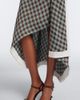 Loewe Loewe Gingham asymmetric crÃªpe midi dress - 4