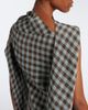 Loewe Loewe Gingham asymmetric crÃªpe midi dress - 5