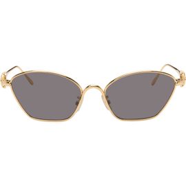LOEWE LOEWE Gold Anagram Cat-Eye Sunglasses