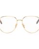LOEWE LOEWE Gold Anagram Glasses - 1