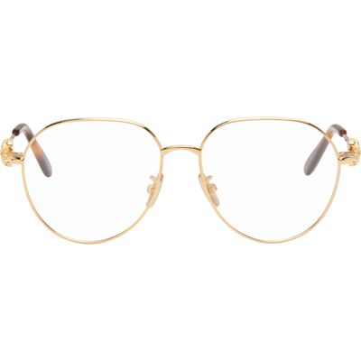 LOEWE LOEWE Gold Anagram Glasses