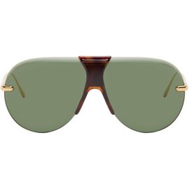 LOEWE LOEWE Gold Safari Sunglasses