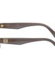 LOEWE LOEWE Gray Rectangular Anagram Sunglasses - 3
