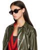 LOEWE LOEWE Gray Slim Sunglasses - 4