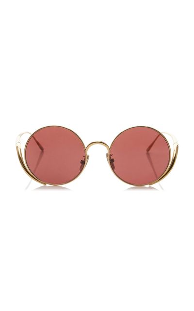 Loewe - Island RoundFrame Metal Sunglasses display picture 2