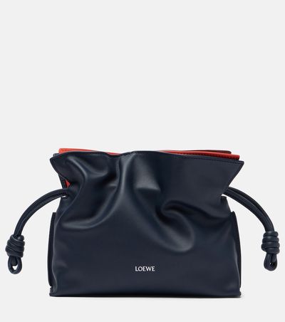Loewe Loewe Layered Flamenco Mini leather clutch