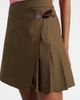 Loewe Loewe Leather-trimmed cotton-blend wrap skirt - 4