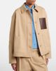 Loewe Loewe Leather-trimmed cotton jacket - 2
