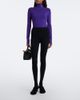 Loewe Loewe Leather-trimmed ribbed-knit leggings - 2