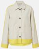Loewe Loewe Leather-trimmed suede jacket - 1