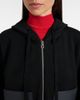 Loewe Loewe Leather-trimmed wool hoodie - 3