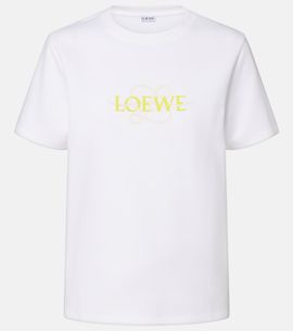 Loewe Loewe Logo cotton-blend jersey T-shirt