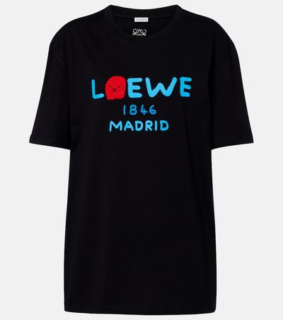 Loewe Loewe Logo cotton jersey T-shirt