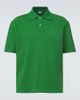 Loewe Loewe Logo embroidered cotton polo shirt - 1