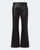 Loewe Loewe Logo leather flared pants - 1