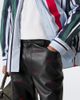 Loewe Loewe Logo leather flared pants - 5