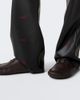 Loewe Loewe Logo leather flared pants - 6