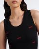 Loewe Loewe Logo ribbed-knit cotton-blend jersey tank top - 3