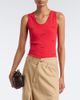Loewe Loewe Logo ribbed-knit cotton-blend tank top - 2