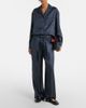 Loewe Loewe Logo silk wide-leg pants - 2