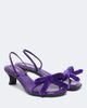 Loewe Loewe Mimi shearling and leather slingback sandals - 1