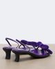 Loewe Loewe Mimi shearling and leather slingback sandals - 4