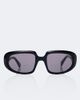 Loewe Loewe Mini Anagram Steps rectangular sunglasses - 1