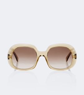 Loewe Loewe Mini Anagram Steps round sunglasses