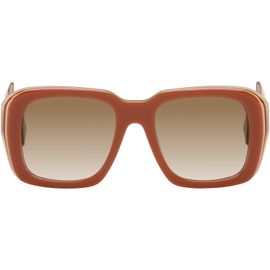 LOEWE LOEWE Orange Signature Sunglasses