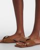 Loewe Loewe Origami leather slides - 2