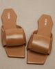 Loewe Loewe Origami leather slides - 6