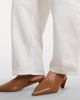 Loewe Loewe Origami leather slingback pumps - 2