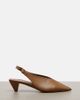 Loewe Loewe Origami leather slingback pumps - 5